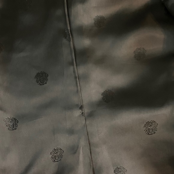 GIANNI VERSACE vintage couture blazer with gold b branded hardware - Picture 9 of 11